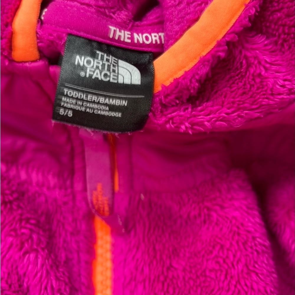 Size 5T North Face zip up